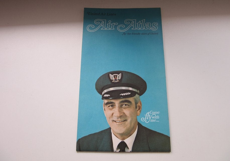 United Air Lines Air Atlas, Verzenden, Zo goed als nieuw, Overige typen