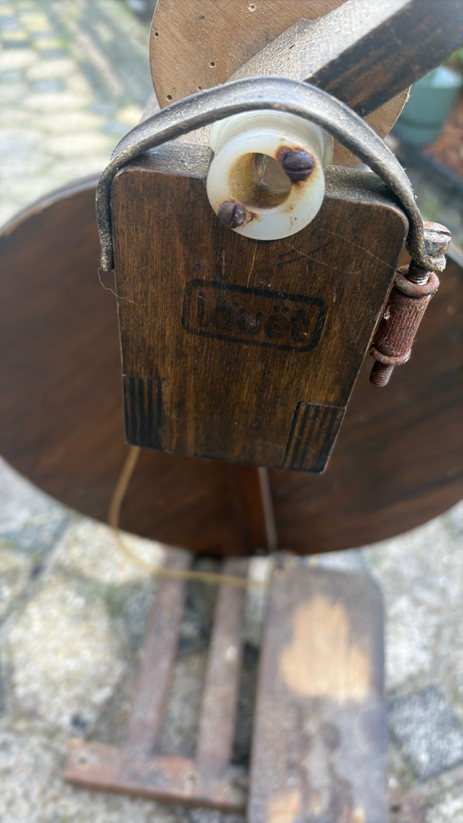 Louet spinnewiel met accessoires 2 stuks louet, Hobby en Vrije tijd, Ophalen, Gebruikt, Spinnewiel