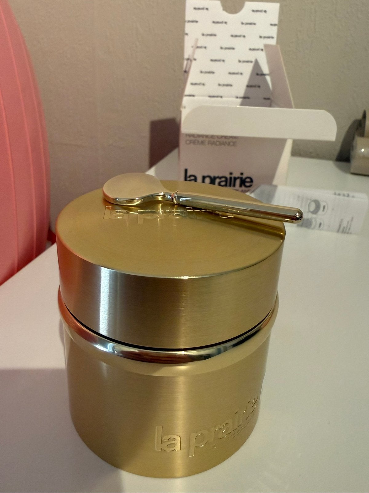 La prairie pure gold cream, Verzenden, Nieuw, Gehele gezicht