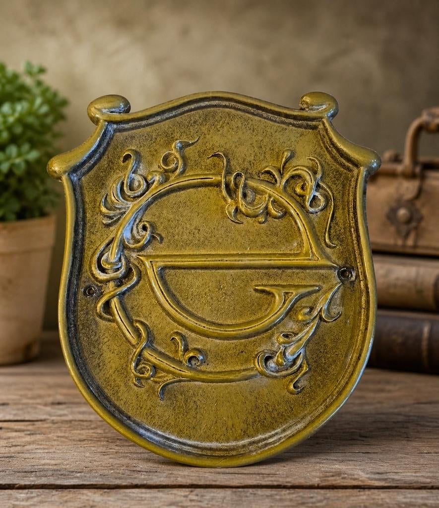 Authentiek Efteling 'E' schild Wonder Hotel, Verzamelen, Efteling, Ophalen of Verzenden, Gebruikt, Overige typen