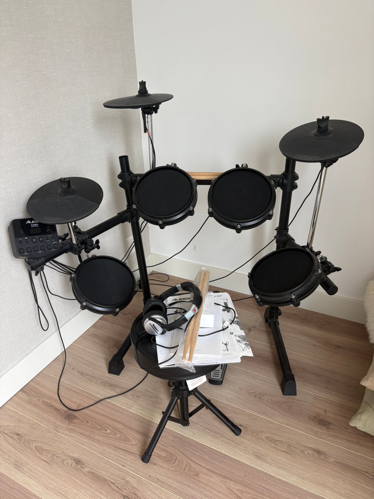 Alesis Turbo Mesh Elektronisch Drumstel, Muziek en Instrumenten, Ophalen, Zo goed als nieuw, Overige merken, Elektronisch