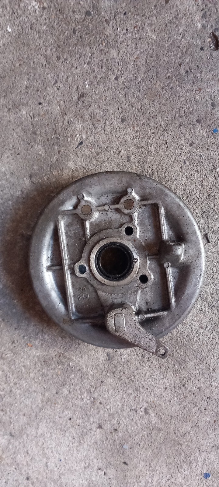 Vespa V50 Ankerplaat - Gebruikt, Ophalen of Verzenden, Gebruikt, Overige typen, Vespa