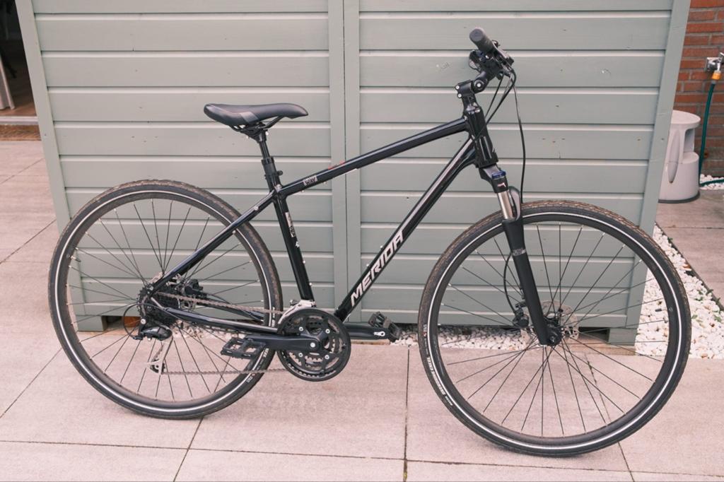 Te koop Merida Crossway 100 maat 47, Ophalen, Zo goed als nieuw, Meer dan 20 versnellingen, Overige merken