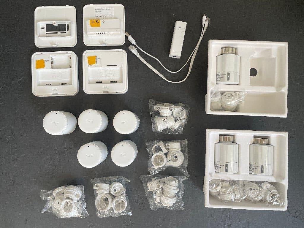 Tado V3+: Thermostaat+bridge, 2e Thermostaat, 7x Radiator, Doe-het-zelf en Verbouw, Ophalen of Verzenden, Slimme thermostaat, Zo goed als nieuw