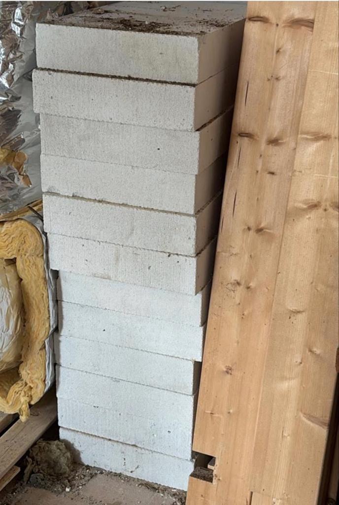 Gasbeton blokken, Ophalen, Zo goed als nieuw, Beton