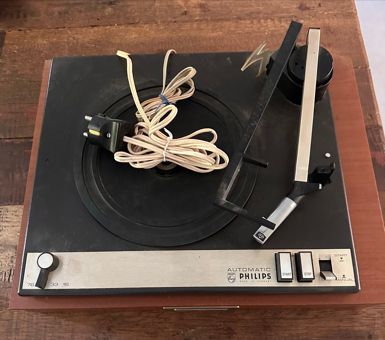 Philips 22GC036/51 Automatische Platenspeler - Vintage Audio, Philips, Automatisch, Ophalen of Verzenden, Platenspeler