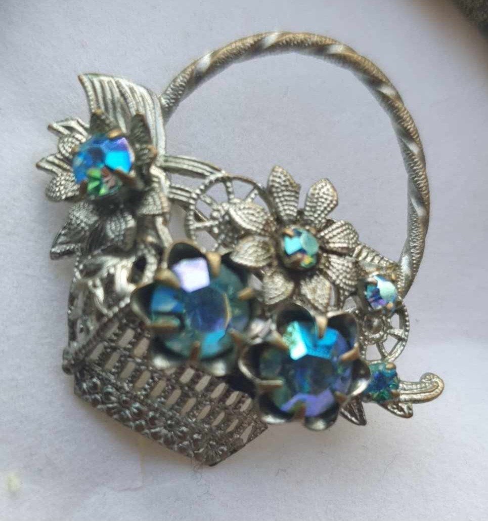 Geërfd. Chique Antieke Broche, Ophalen of Verzenden, Zilver, Overige materialen