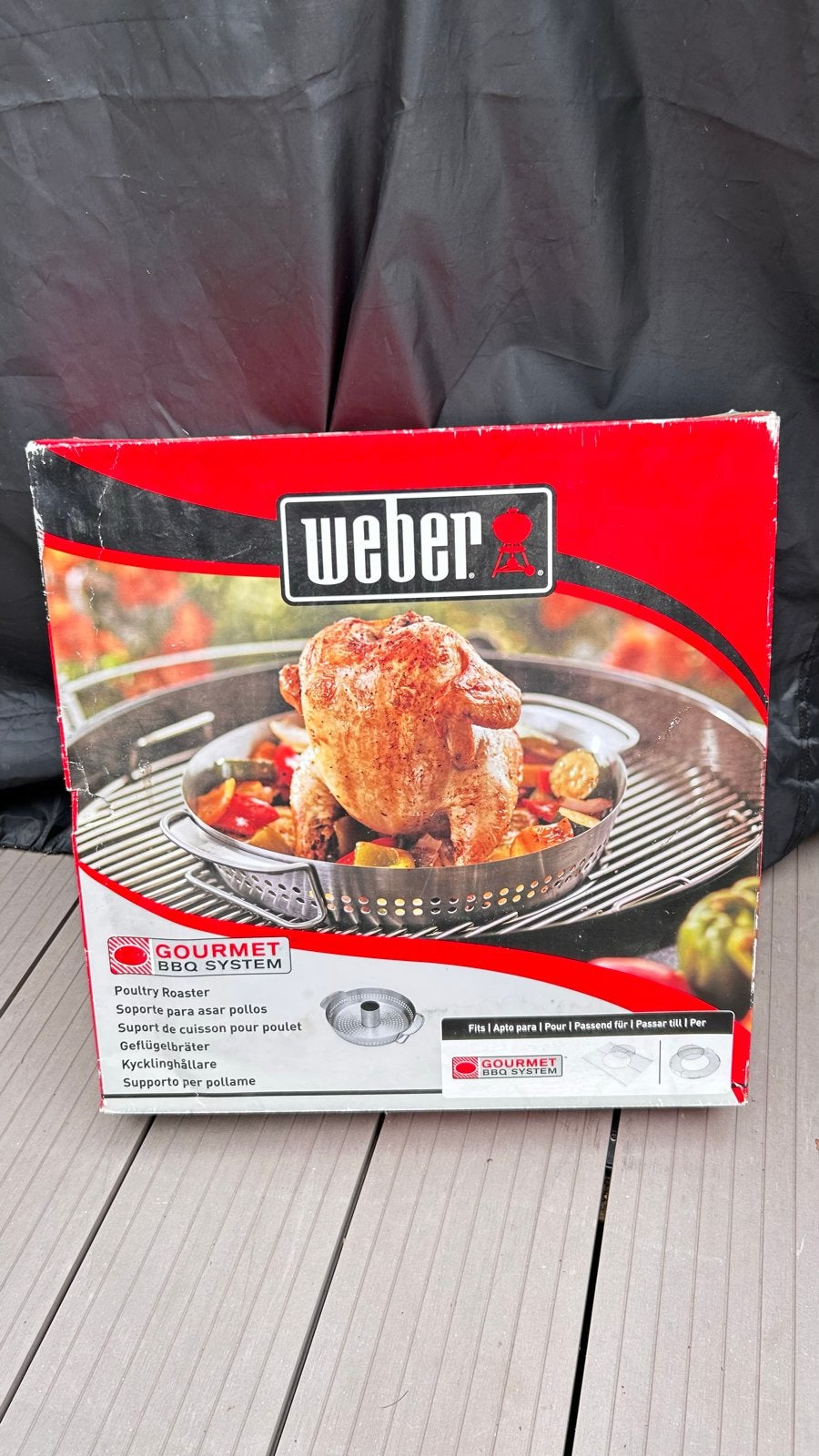 Weber GBS Gevogeltebraadpan - Nieuw in doos, Ophalen of Verzenden, Nieuw