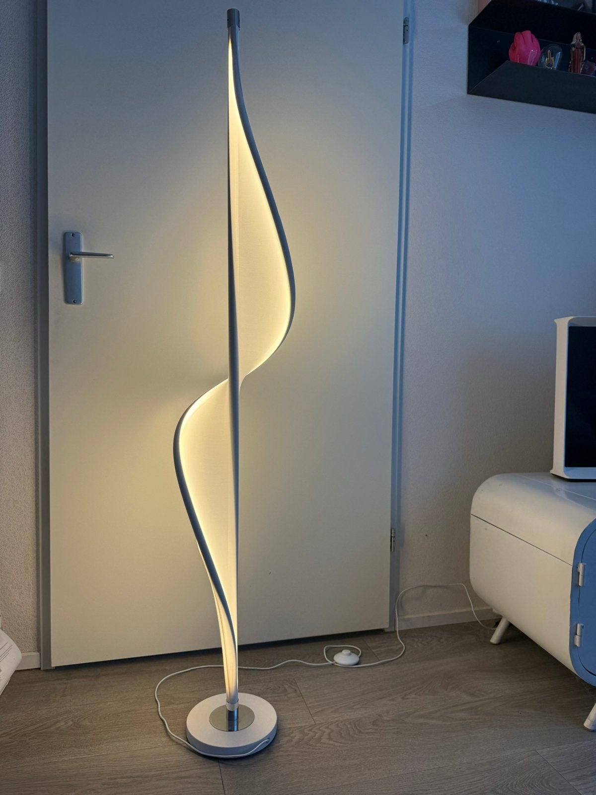 designverlichting set van het merk Lucande, model Edano, Ophalen, 100 tot 150 cm, Design, Metaal