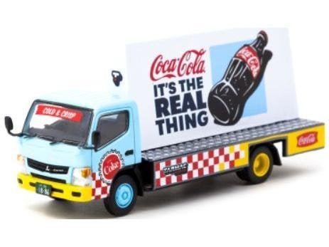 Mitsubishi Fuso Canter "Advertisement Truck Coca-Cola" 1/64, Tarmac Works, Tschuiten@hotmail.com, Duitsland, Auto