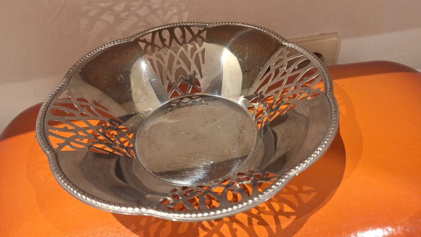 Alessi rvs mand schaal vintage, Ophalen of Verzenden