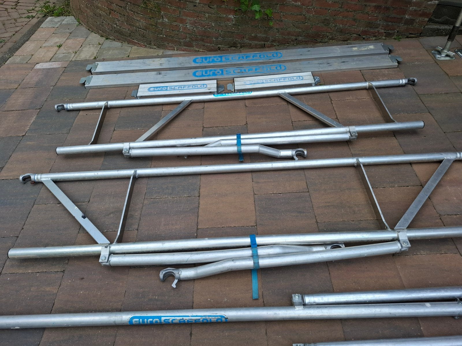 Rolsteiger merk EURO SCAFFOLD, Ophalen, Rolsteiger of Kamersteiger, 5 meter of hoger