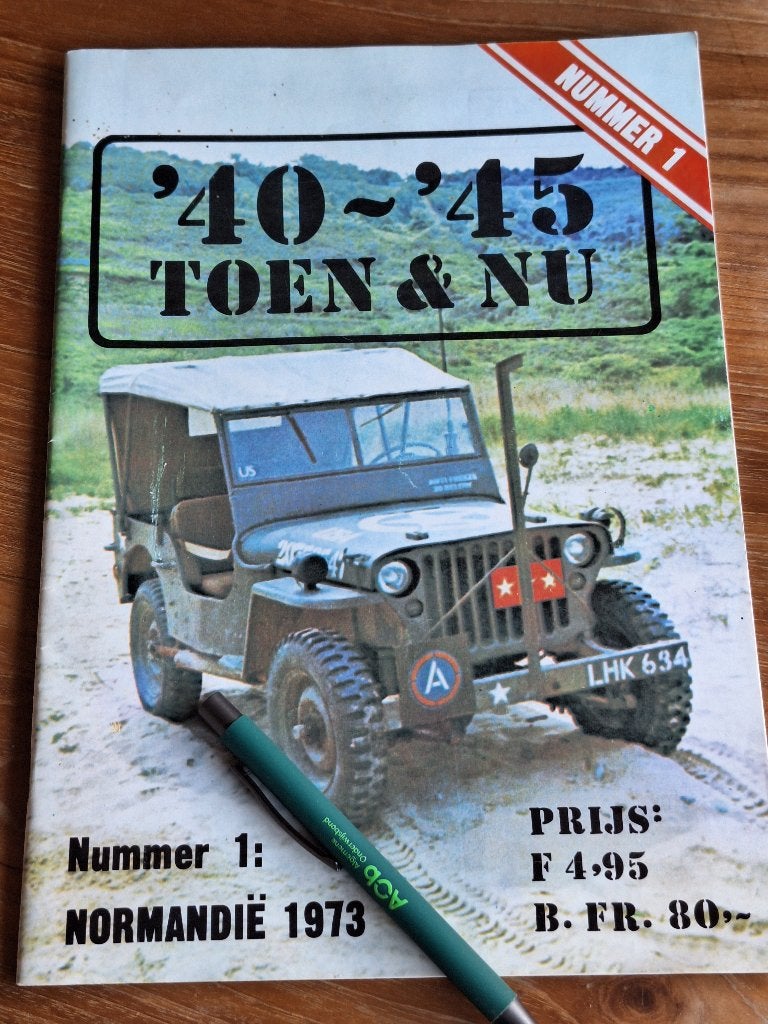 40-45 Toen & Nu - Nummer 1: Normandië 1973, Ophalen of Verzenden, Winston G. Ramsey, Algemeen, Tweede Wereldoorlog