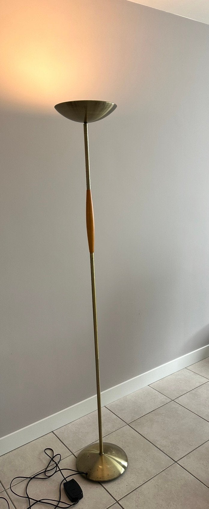 Te koop vintage staande lamp., Ophalen, Gebruikt, 150 tot 200 cm