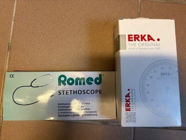 Bloeddrukmeter en stethoscoop nieuw, Ophalen of Verzenden, Nieuw