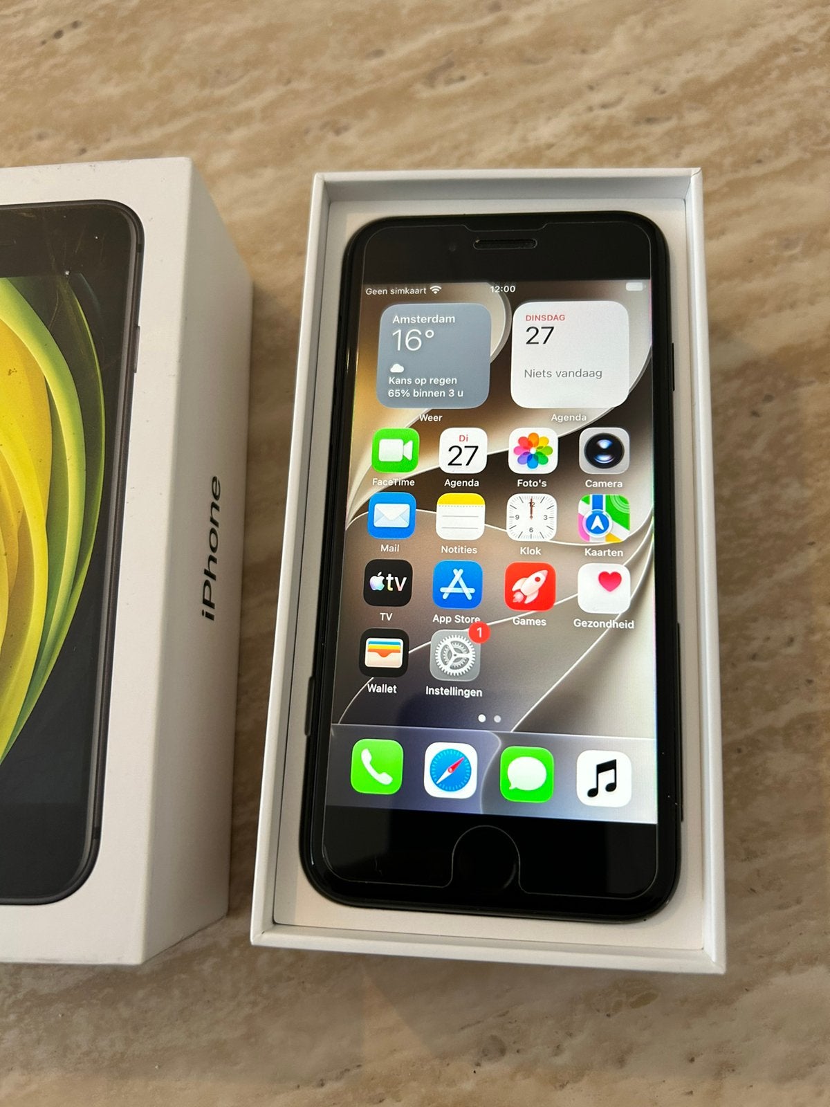 Apple iPhone SE 2020, Telecommunicatie, Ophalen, Zwart, Zo goed als nieuw, Zonder simlock