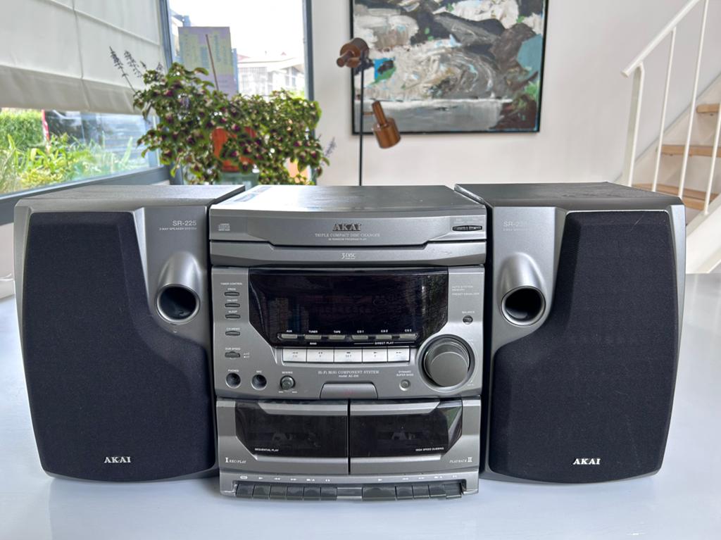 Akai stereotoren, Audio, Tv en Foto, Stereo-sets, Ophalen, Gebruikt, Cd-speler, Akai