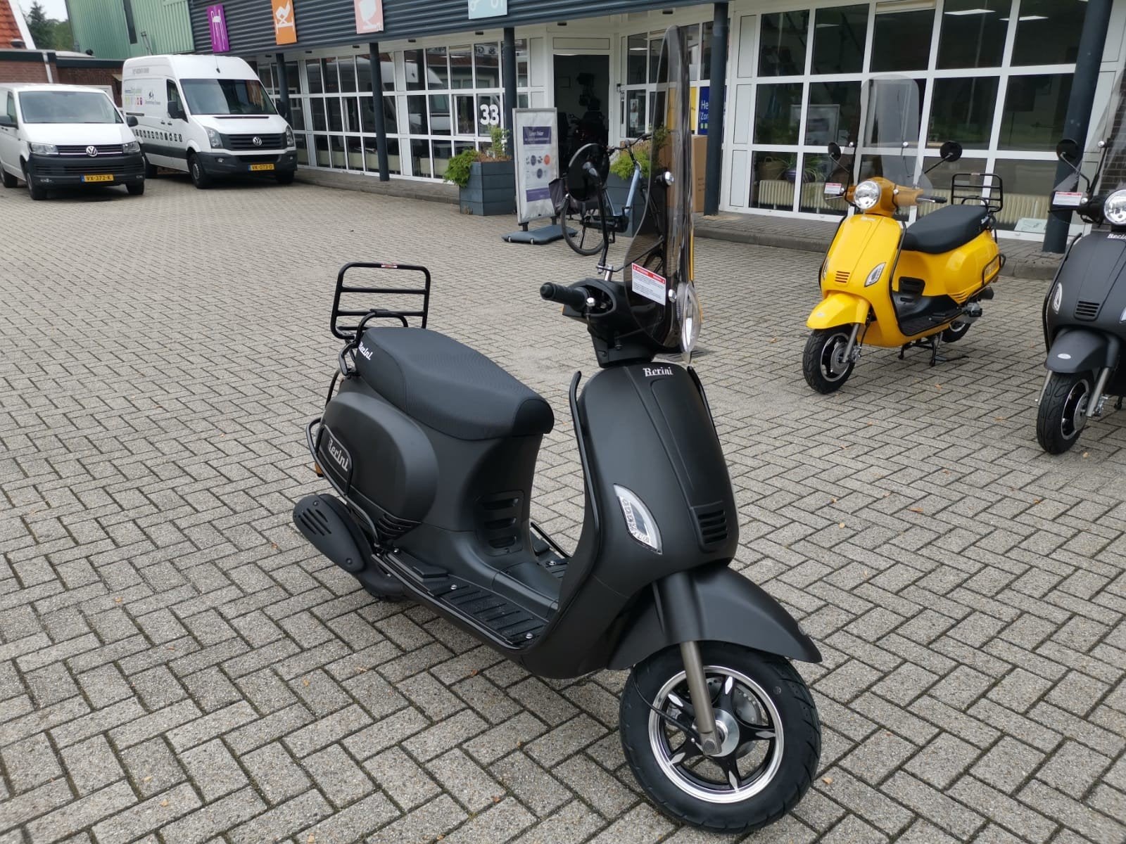 2  x Berini Snorscooters Napoli II - z.g.a.n. Per stuk, Ophalen of Verzenden, Zo goed als nieuw, Benzine, Overige merken