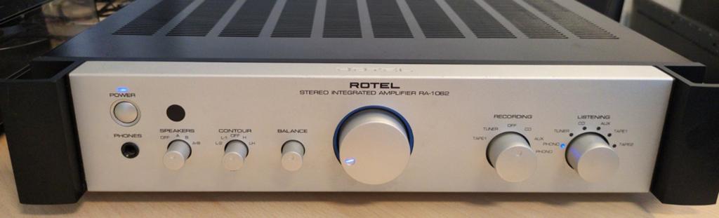 Rotel RA-1062 versterker refurbished, Audio, Tv en Foto, Versterkers en Receivers, Refurbished, Stereo, 60 tot 120 watt, Overige merken