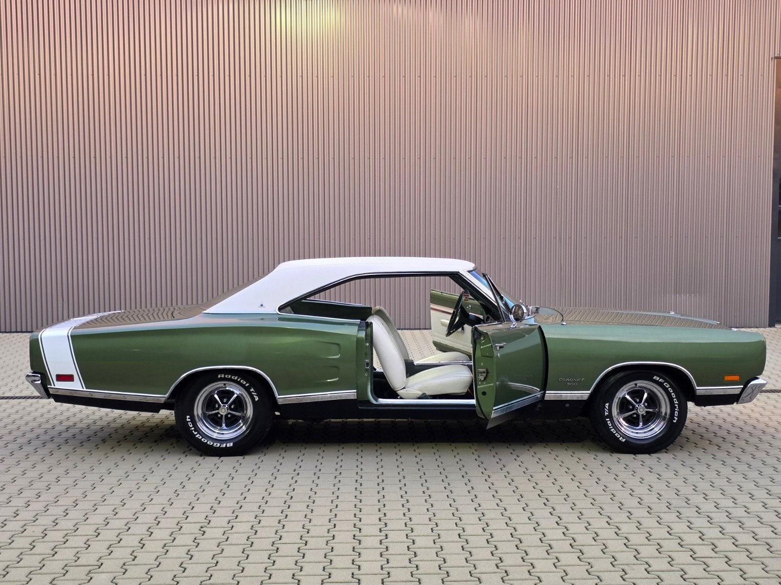 1969 Dodge Coronet 500, 383cui, V8, Mopar, Buildsheet, Automaat, Beige, Particulier, Dodge