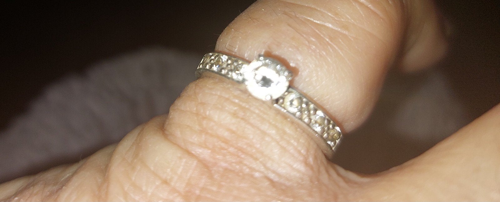 kleine zilver ring 925, Ophalen of Verzenden, Dame, Zilver, Zilver