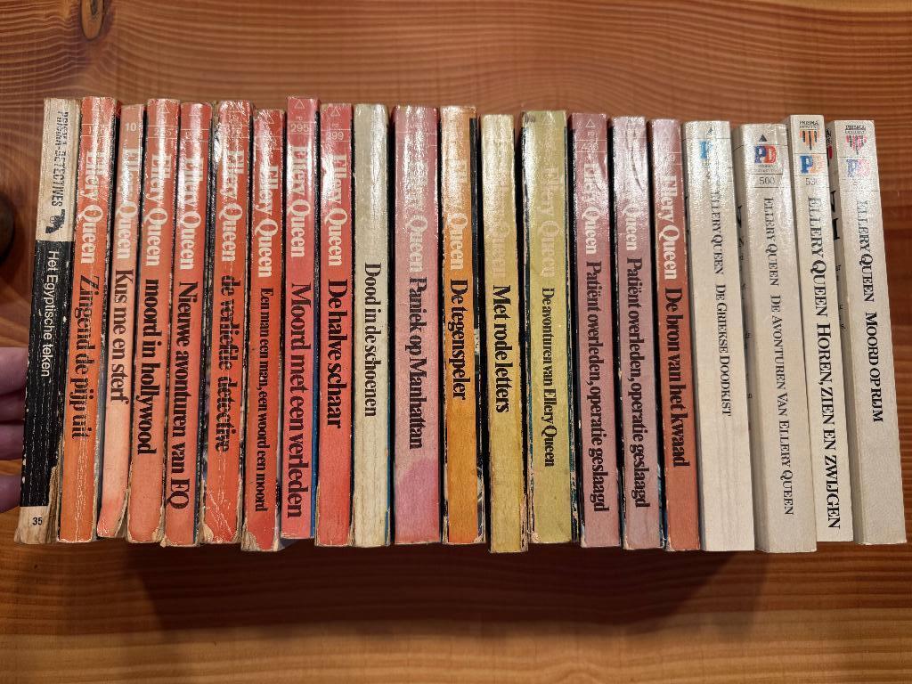 Ellery Queen (1965) 20-delig – Vintage Detectives, Boeken, Ophalen of Verzenden, Gelezen, Ellery Queen