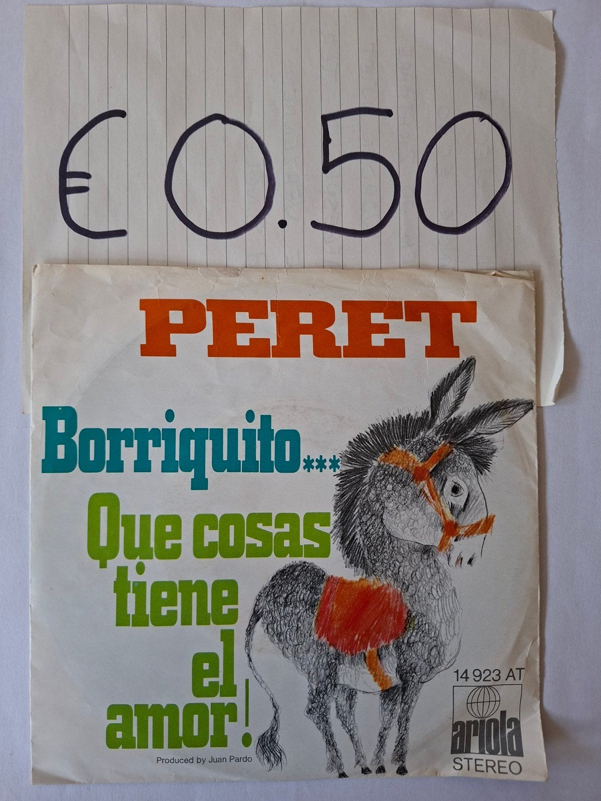 Peret, Ophalen of Verzenden, Gebruikt, 7 inch, Pop