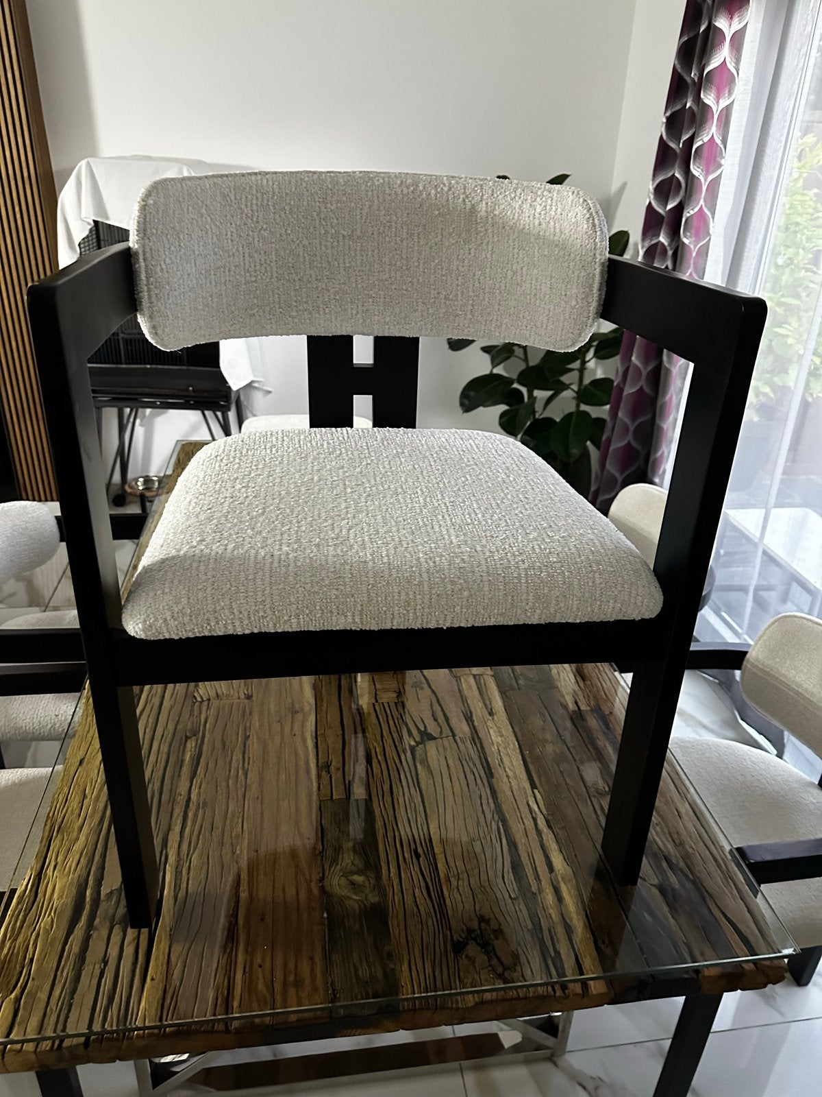 Complete eetkamerset: tafel, stoelen en dressoir, Ophalen, Overige kleuren, Zo goed als nieuw, Vijf, Zes of meer stoelen