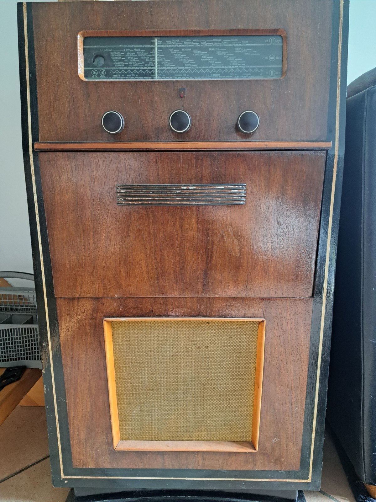 Vintage Radio-Grammofoon Combinatie (Jaren '50), Ophalen