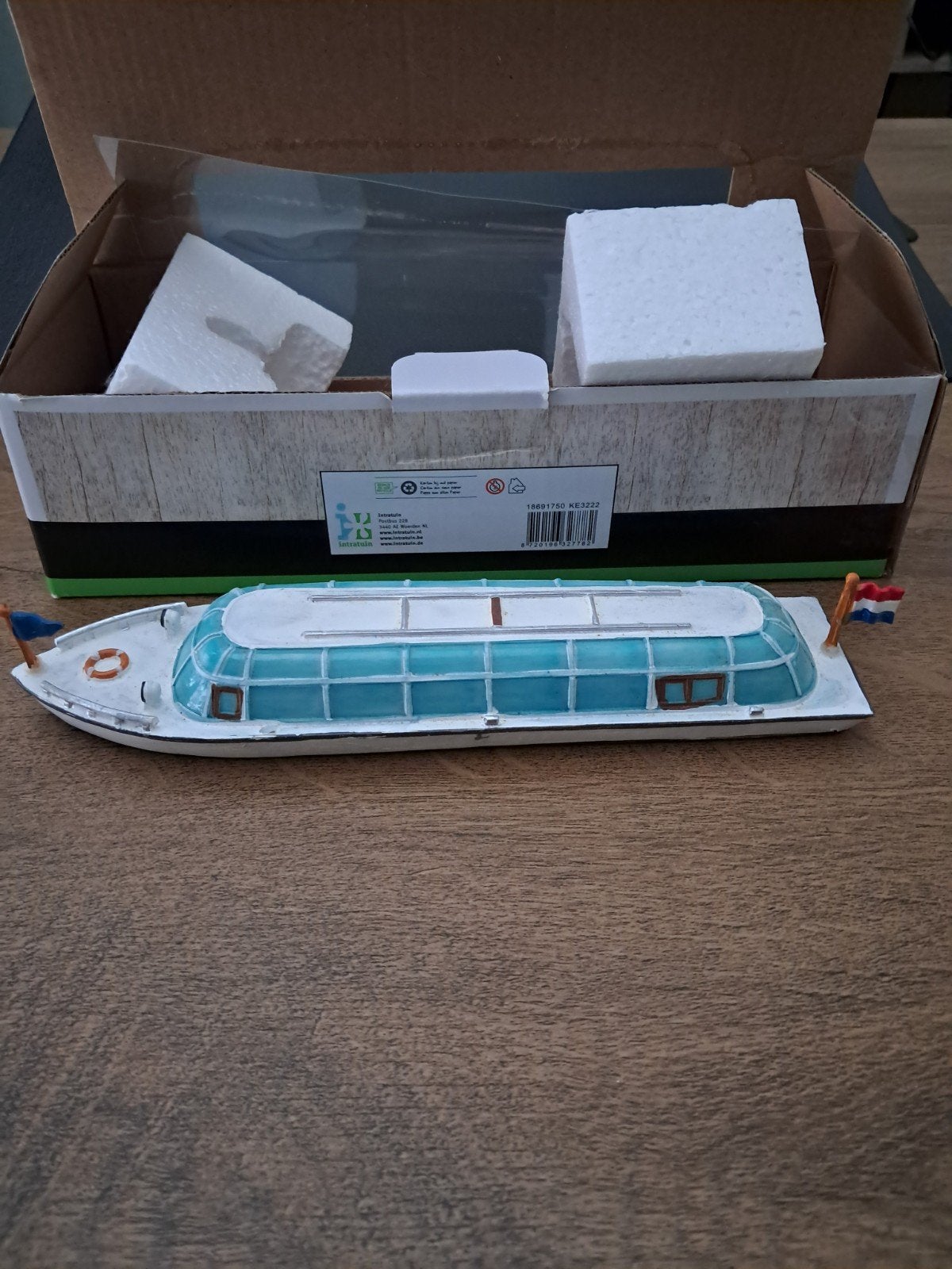 intratuin rondvaart boot, Ophalen