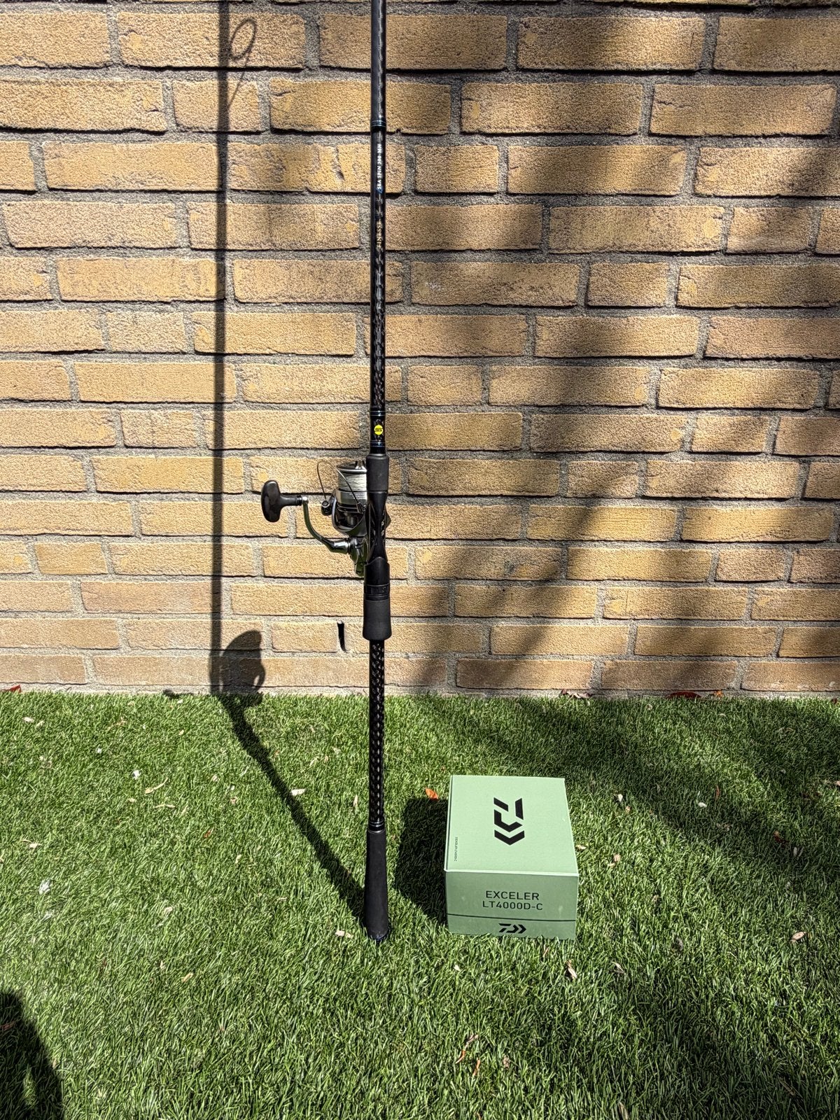 Hengelset zeebaars - Daiwa Exceler LT4000D-C & SPRO Sea Spin, Ophalen, Gebruikt, Complete set