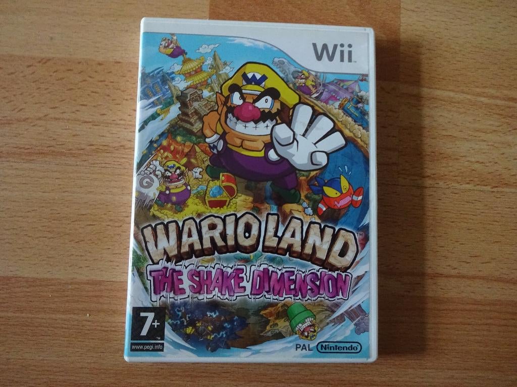 Wii Wario Land The Shake Dimension , Nintendo Wii Game + VIP, Avontuur en Actie, Gebruikt, 2 spelers, Ophalen of Verzenden