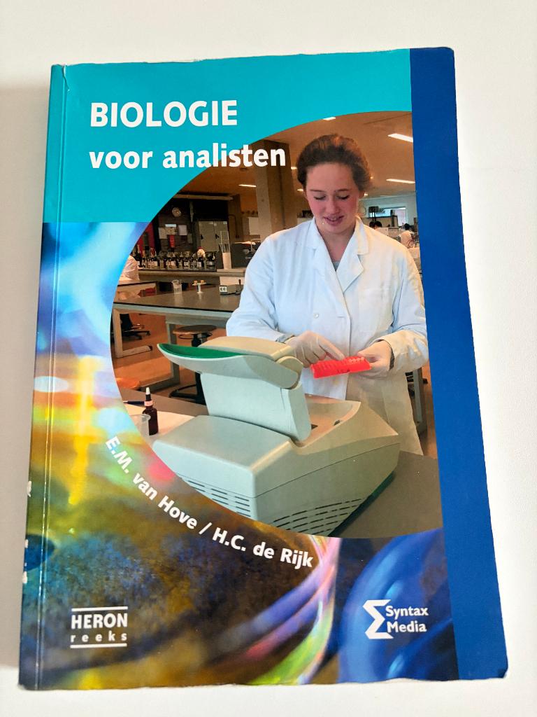 Biologie voor analisten, Boeken, Ophalen of Verzenden, Zo goed als nieuw, Overige niveaus, Biologie