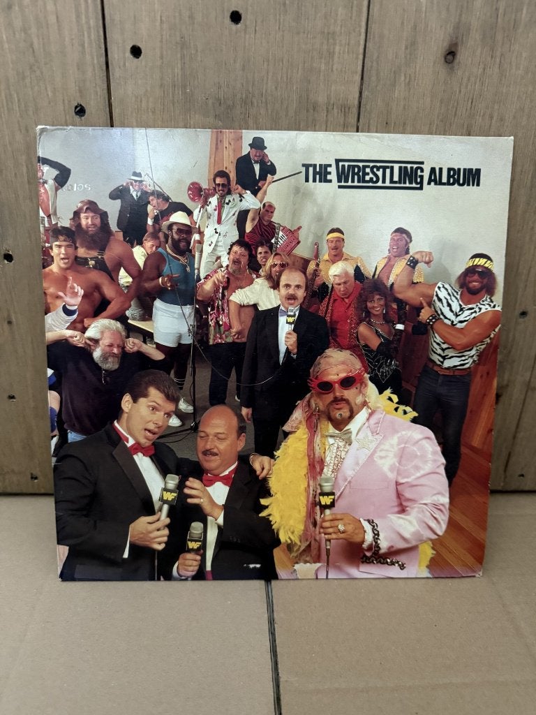 Vinyl LP - The Wrestling Album - (1985) - WWE, LP, Gebruikt, Pop, Ophalen of Verzenden