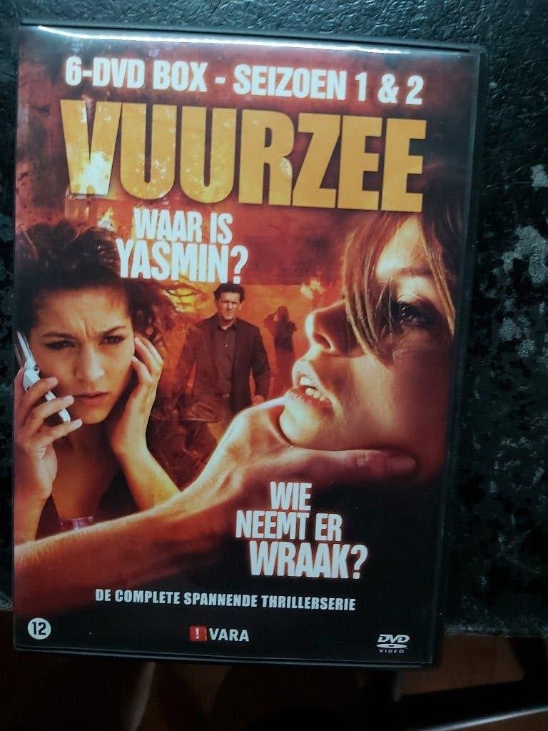vuurzee  1  en 2, Cd's en Dvd's, Gebruikt, Complete serie, Drama, Vanaf 9 jaar