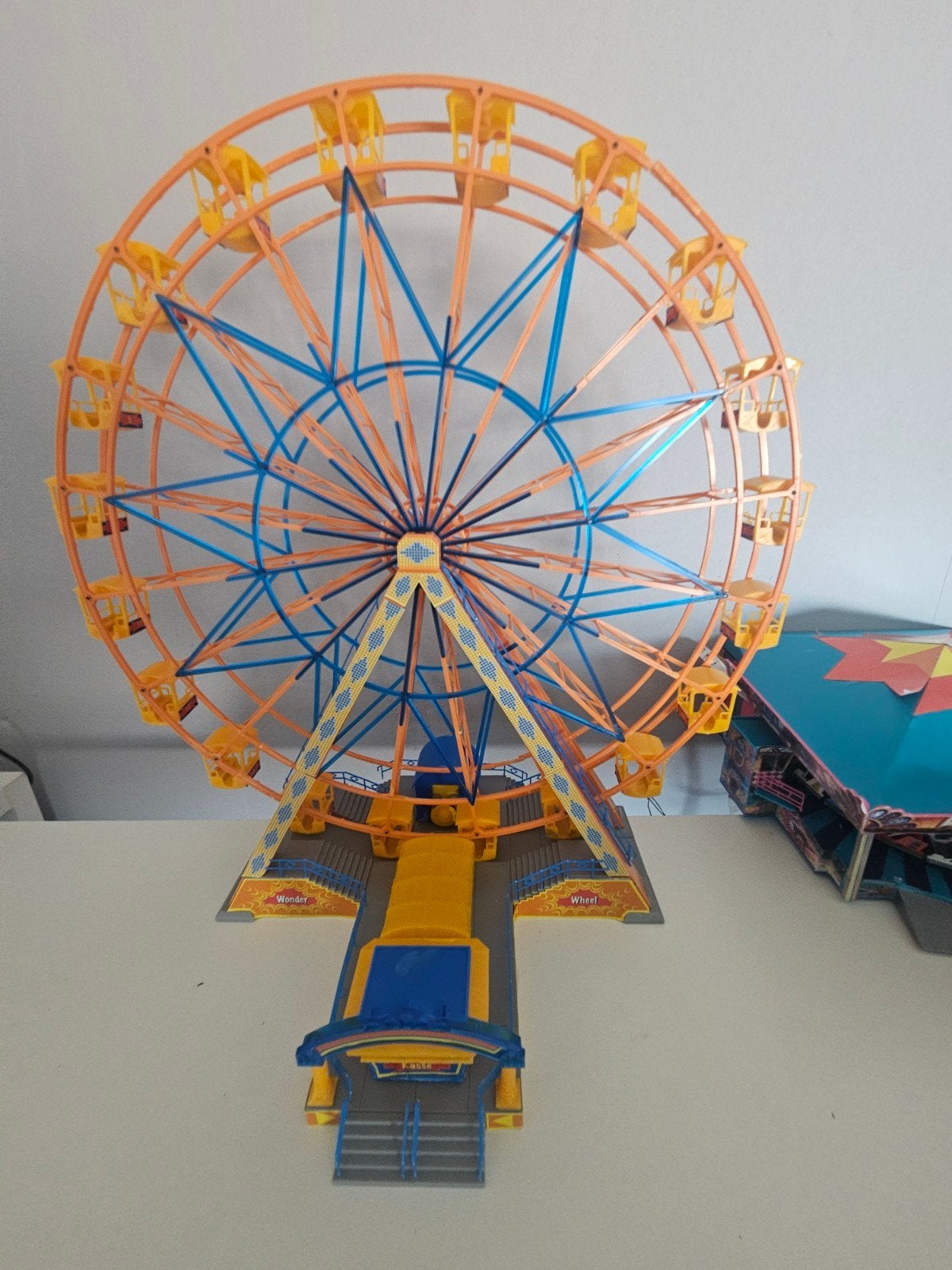 Faller h0 kermis Reuzenrad in nieuwstaat., Hobby en Vrije tijd, Overige merken, Gelijkstroom of Wisselstroom, Brug, Tunnel of Gebouw