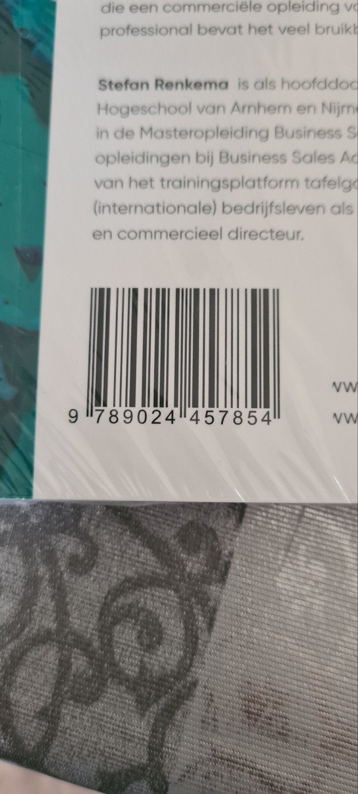 Boek van Stefan Renkema - Business Sales, Nieuw, Gamma, Stefan Renkema, HBO
