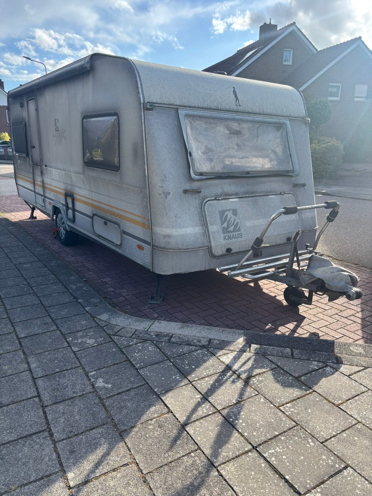Knaus Sudwind 1996 beschadigd, Caravans en Kamperen, Rondzit, 7 tot 8 meter, Particulier, Knaus