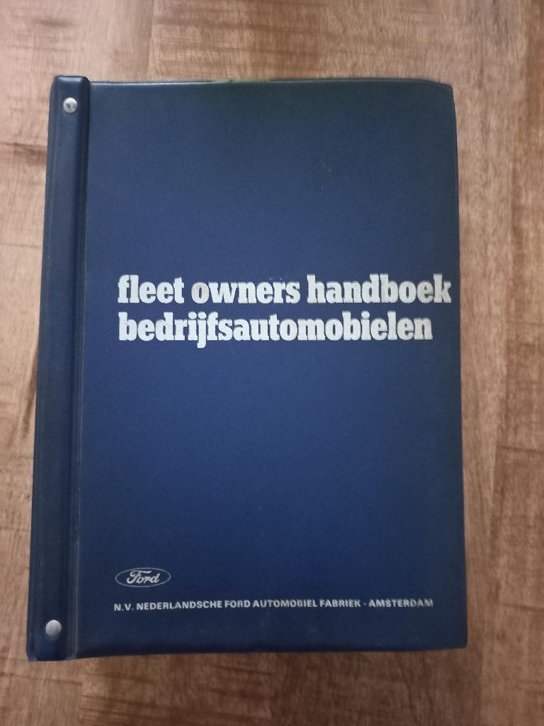 werkplaats handboek ford taunus 17M en 20M, Ophalen of Verzenden