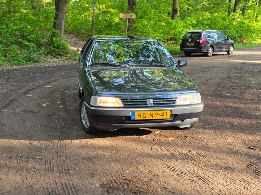 Peugeot 405 1.6 GR Etoile E2 1994 Groen, Auto's, 1046 kg, Stof, Origineel Nederlands, Handgeschakeld