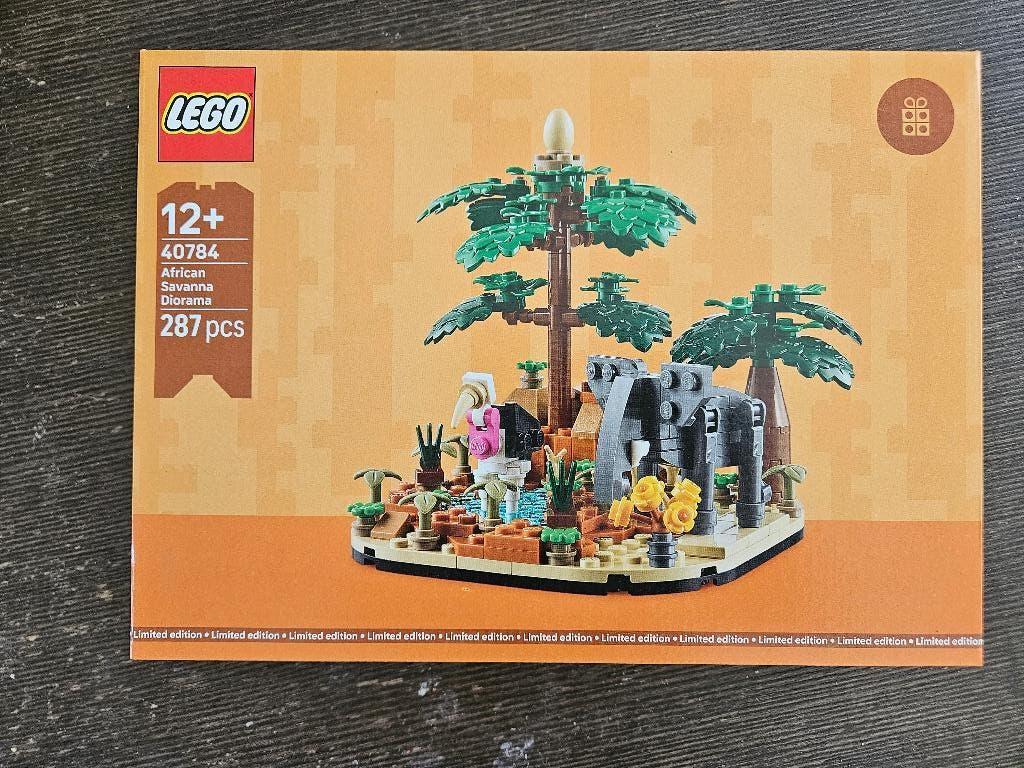 Lego GWP 40784 African Savanna Diorama NIEUW, Overige thema's, Lego, Nieuw, Ophalen of Verzenden