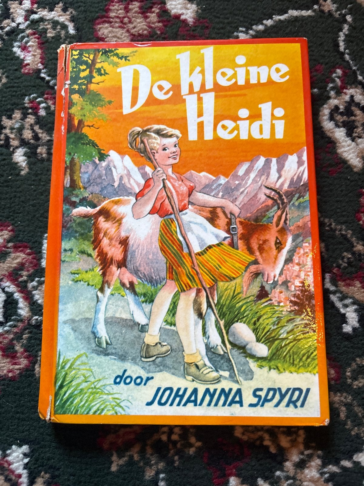 De kleine Heidi - Johanna Spyri (Vintage Kinderboek), Boeken, Ophalen of Verzenden, Gelezen, Fictie algemeen