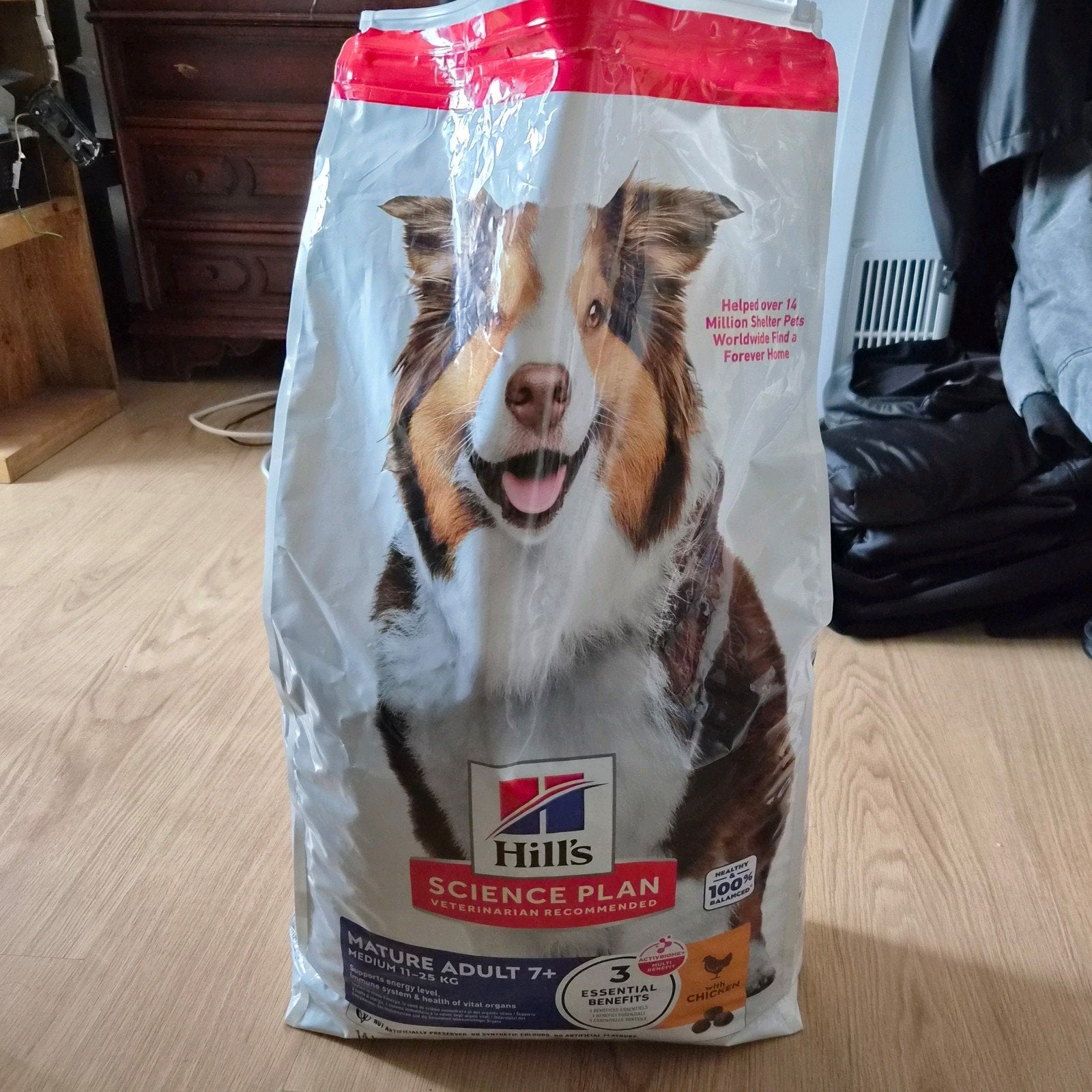 Hills hondenvoer 7+, Ophalen, Hond