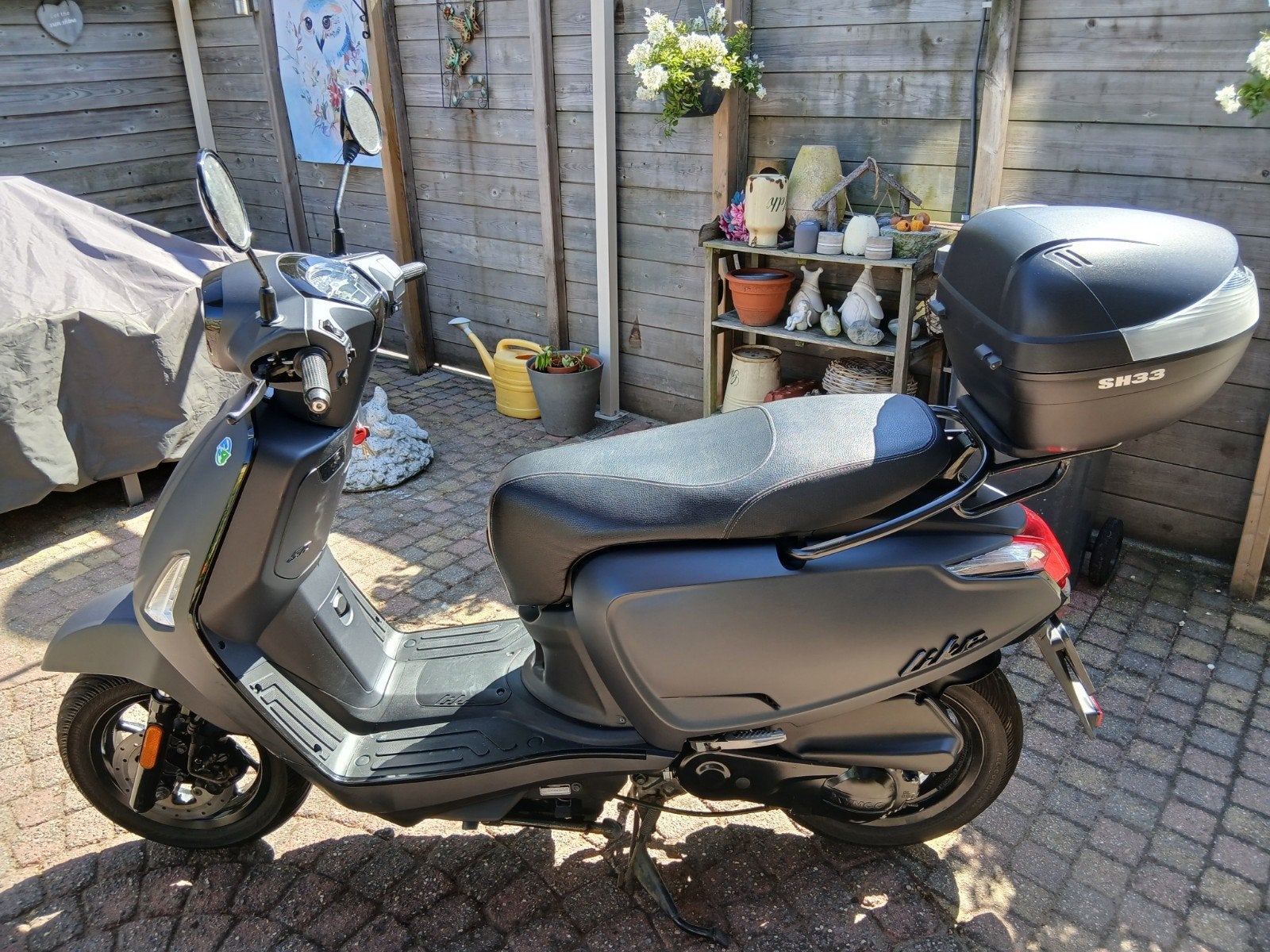 Kymco New Like E4, Fietsen en Brommers, Scooters | Kymco, Ophalen, Maximaal 45 km/u, Zo goed als nieuw, Like