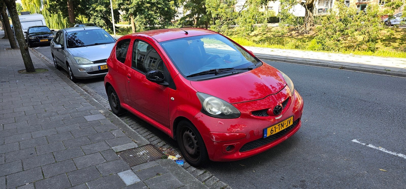 Toyota Aygo Zeer zuinige klusauto, Ophalen