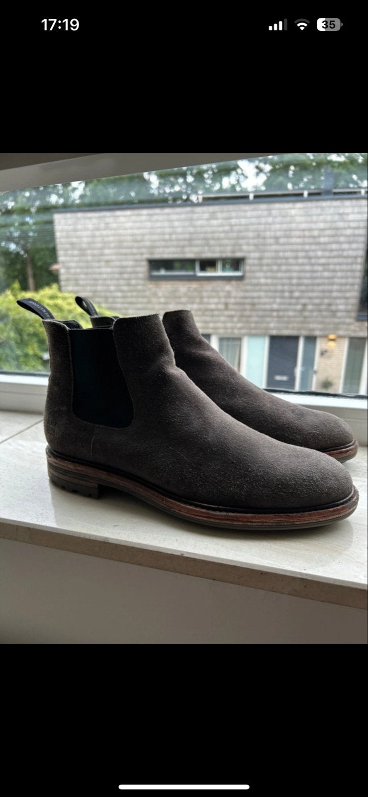 Blackstone suède boots - Maat 43, Ophalen of Verzenden, Gedragen, Overige kleuren, Boots