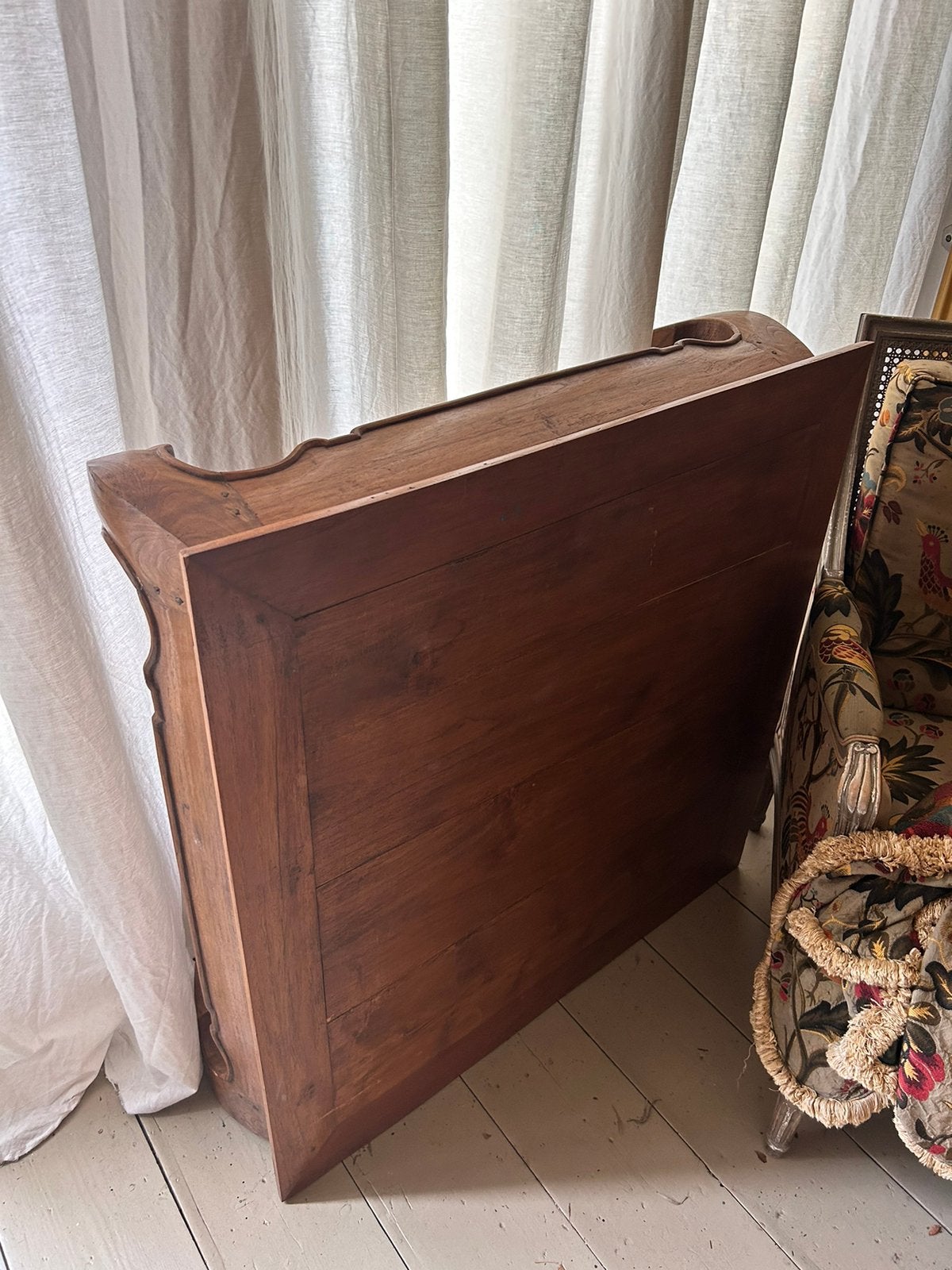 Antieke bijzettafel, Ophalen, Zo goed als nieuw, Rechthoekig, Minder dan 55 cm