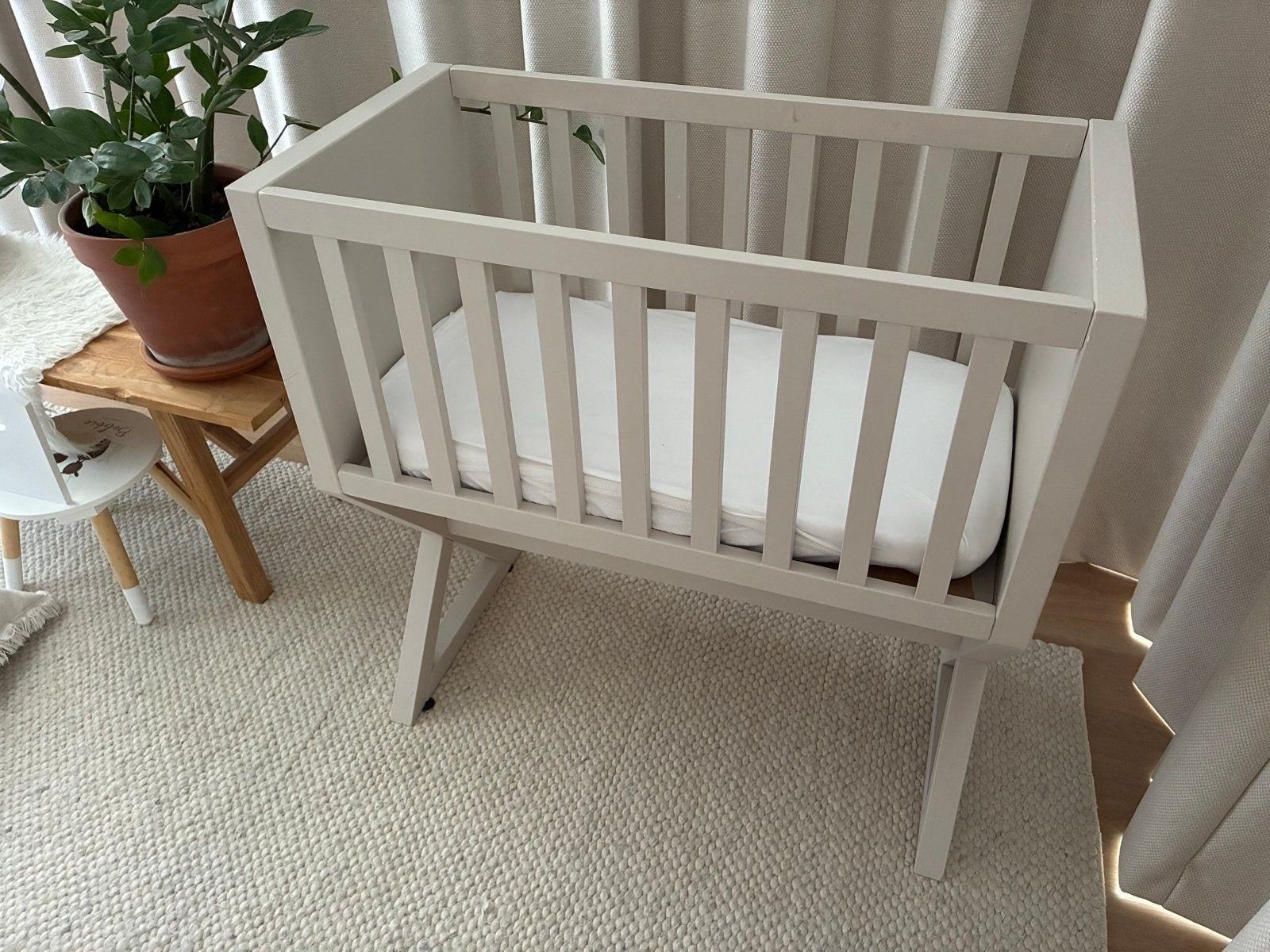 Ledikant babywiegje inclusief matras, Ophalen, Gebruikt, Ledikant