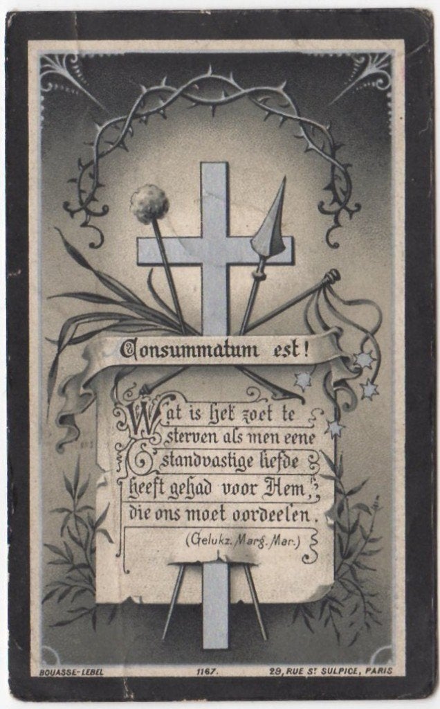 Gertrudis Franken 1867 Stampersgat + 1918 aldaar, 51 jaar, Ophalen of Verzenden