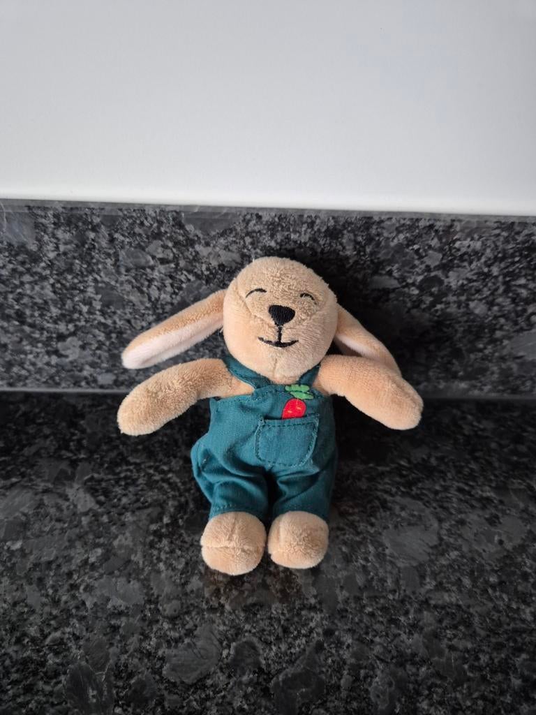 HEMA  - Dierenvriendje Konijn met tuinbroekje, Ophalen of Verzenden, Konijn